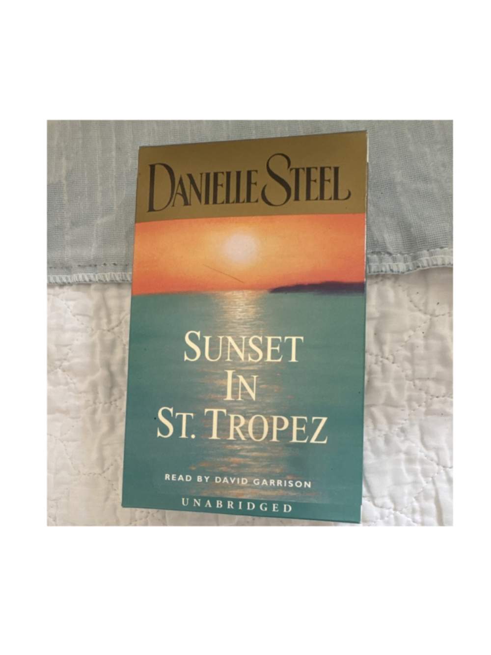 Danielle Steel Sunset in St. Tropez Unabridged Audiobook 4 Cassettes